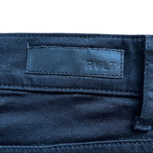 RVLT Revolution skinny fit black jeans - Picture 3 of 7